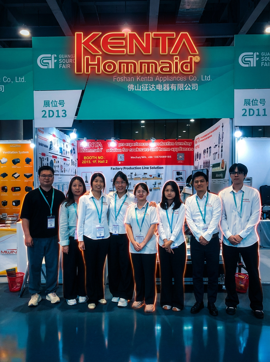 Foshan Kenta Shines at GSF 2026: Showcasing Global Turnkey Solutions for Home Appliances