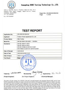 Certification