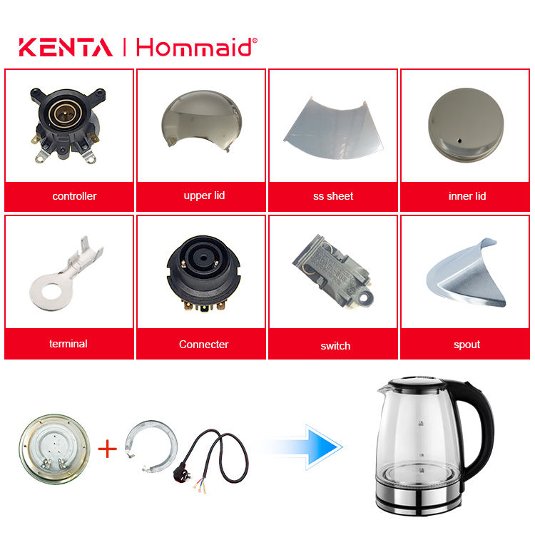 Electric Kettle Temperature Control Switch – IP55 Waterproof On/Off Switch Spare Parts