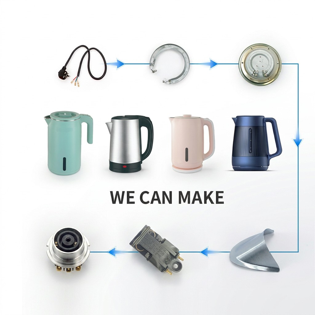  Heavy-Duty Three-Pin Plug Insert for Appliances - Factory Customized Durable Power Connector Component