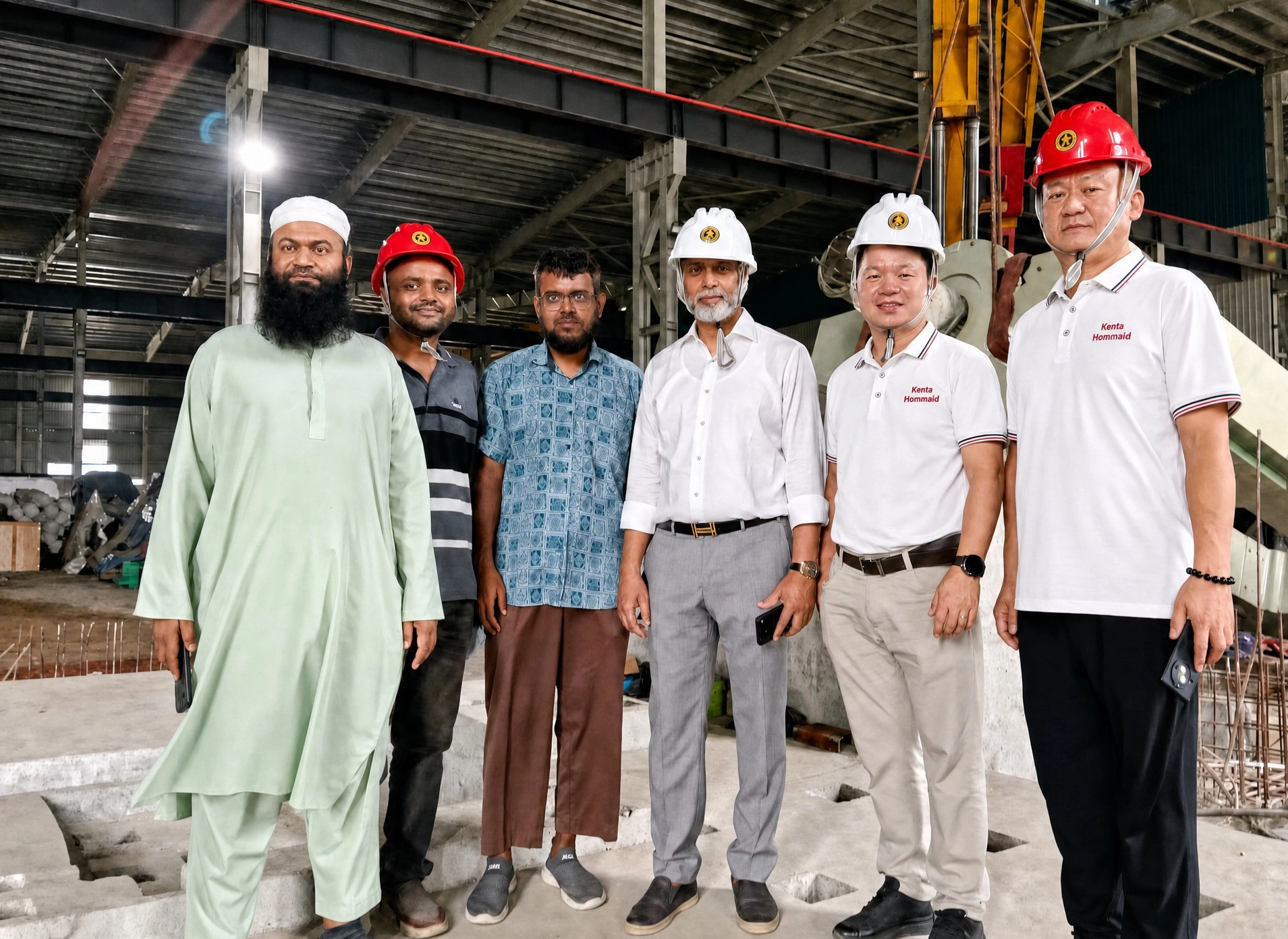 A Historic Milestone | Equipment Installation Kicks Off at KIAM Rolling Mill, Bangladesh