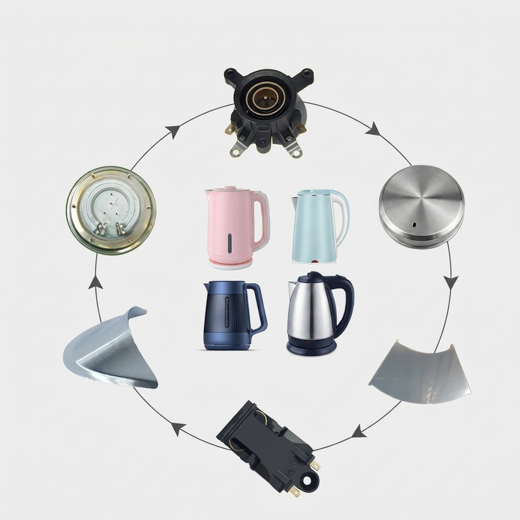  Heavy-Duty Three-Pin Plug Insert for Appliances - Factory Customized Durable Power Connector Component