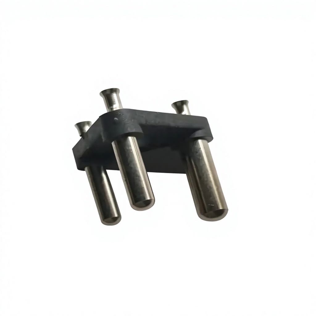  Heavy-Duty Three-Pin Plug Insert for Appliances - Factory Customized Durable Power Connector Component