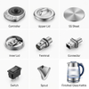  Heavy-Duty Three-Pin Plug Insert for Appliances - Factory Customized Durable Power Connector Component
