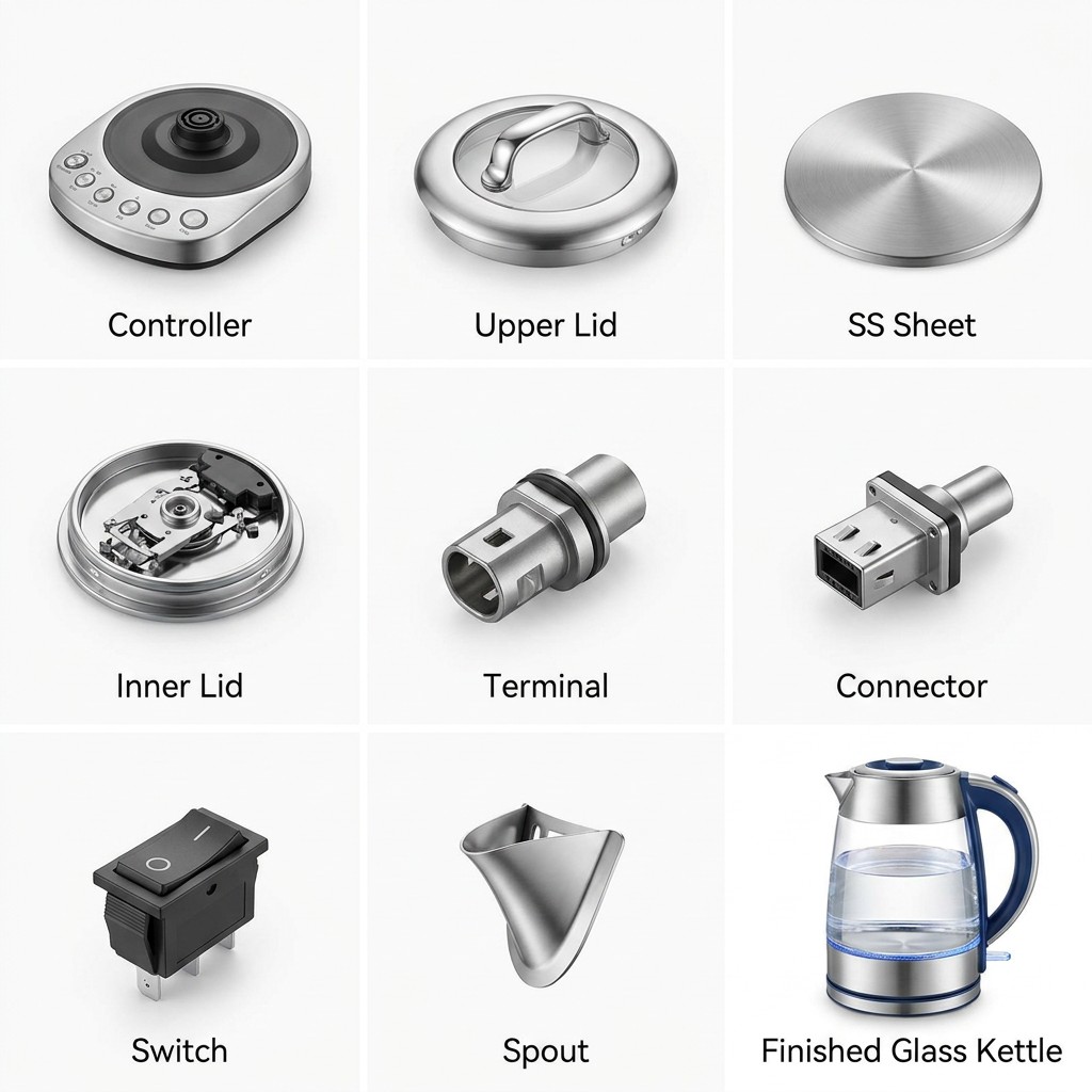  Heavy-Duty Three-Pin Plug Insert for Appliances - Factory Customized Durable Power Connector Component